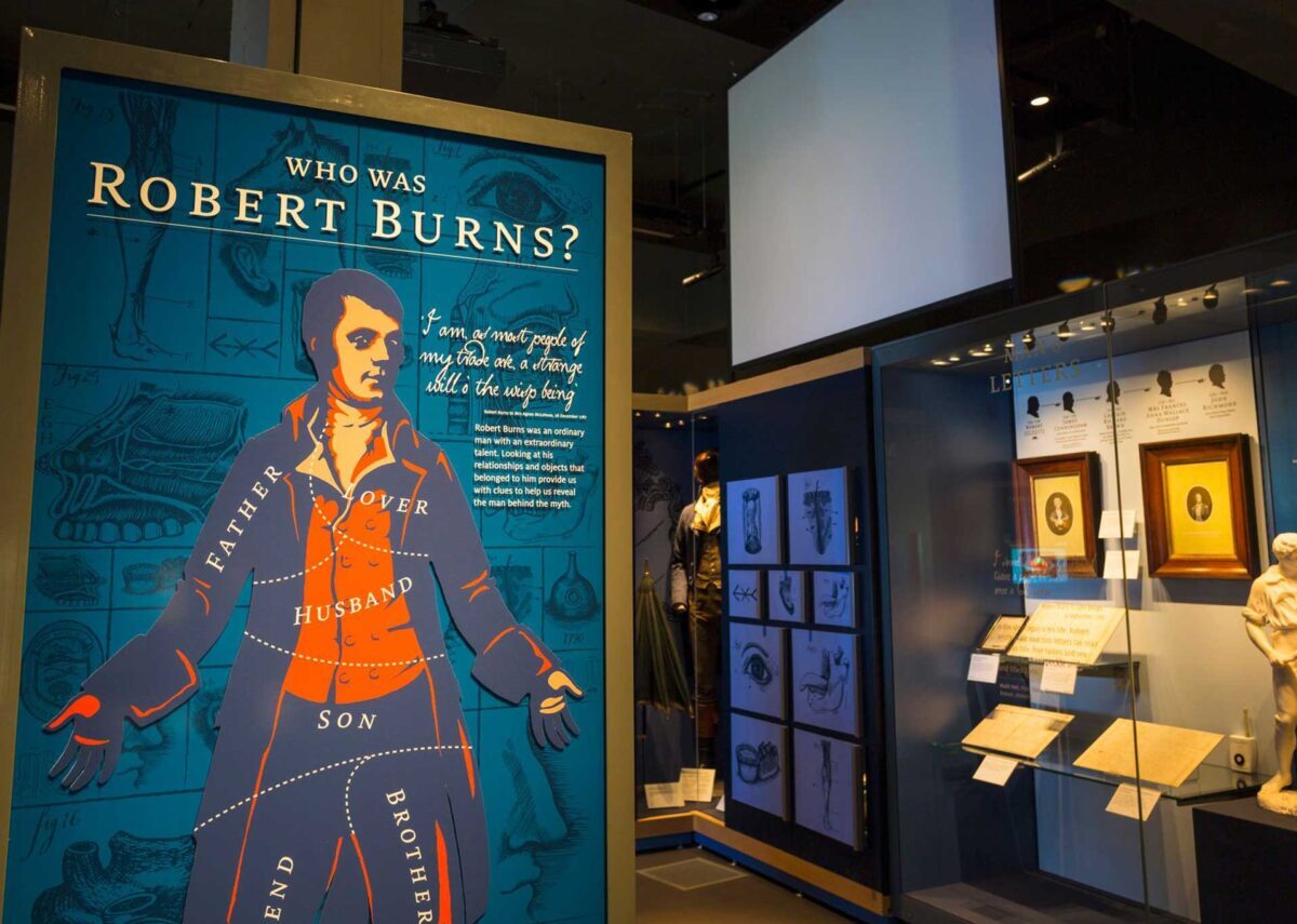 Robert Burns Birthplace Museum is a great place to visit near Magical Boltholes. Credit: VisitScotland / Kenny Lam